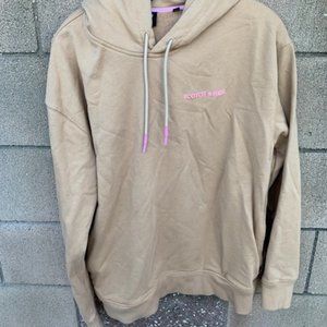 Scotch & Soda Classic Hoodie in Beige - Size XL